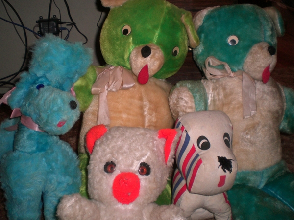 Vintage Columbia Toy Teddy Bears