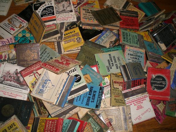 Antique Matchbooks